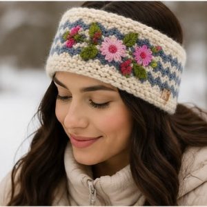Flower Print Headband