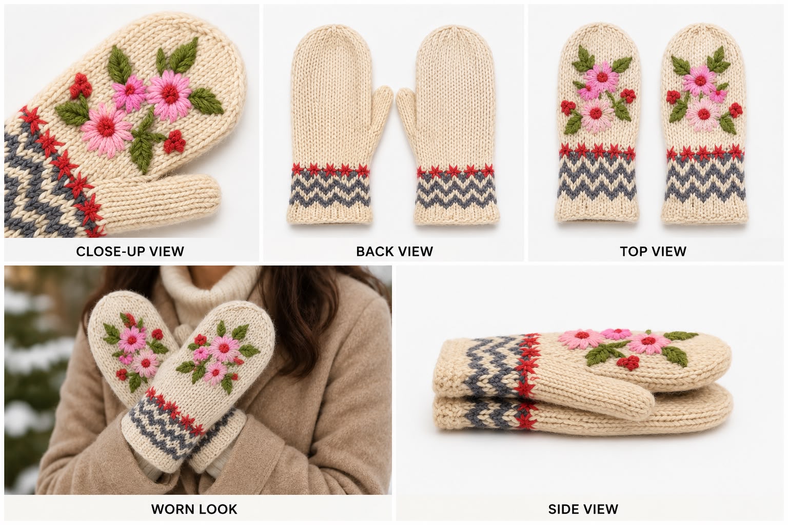 Woolen Gloves - Image 4