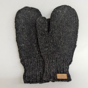 Black Color Woolen Handglove