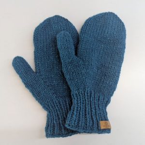 Blue Color Woolen Handglove