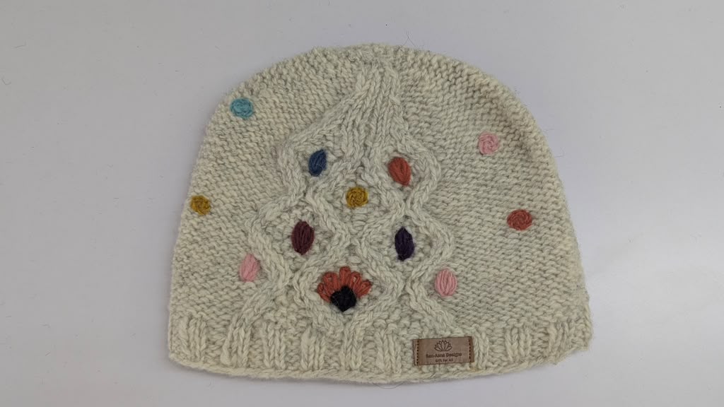 Colorful Printed Wooler Hat